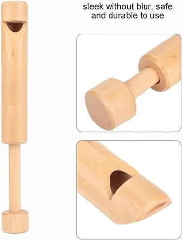 9PCS Natural Wooden Bird Call Set – Handmade Bird Call with Easy-Carry Storage Bag | Suitable for Bird Enthusiasts, Camping Trips, Outdoor Exploration & Educational Activities in Saudi Arabia