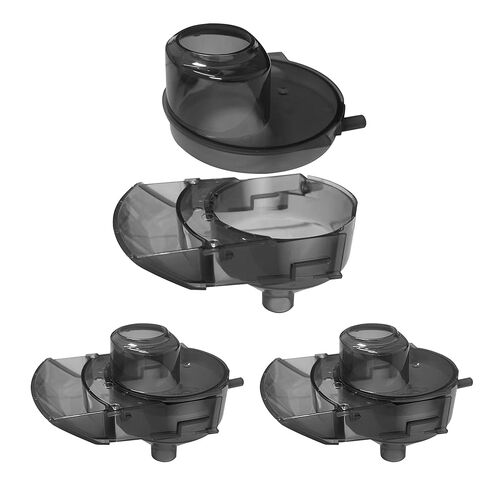 قمع بديل متوافق مع Baby Brezza Formula Pro Advanced، قمع وغطاء بديل، غير مناسب لآلة الخلاط Mini Formula Pro، رمادي (3 عبوات) in Kuwait