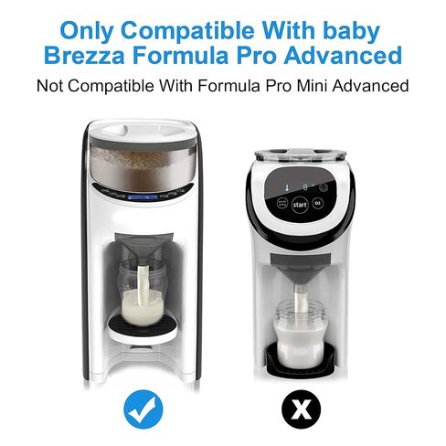 قمع بديل متوافق مع Baby Brezza Formula Pro Advanced، قمع وغطاء بديل، غير مناسب لآلة الخلاط Mini Formula Pro، رمادي (3 عبوات) in Kuwait