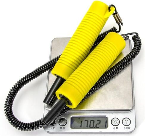 1PC Ice Fishing Retractable Outdoor Handheld Ice Penetrator Anti Drop Shark Spike Fish Grip Quick Retract Winter Hike Tool (Yellow 1PC) in Saudi Arabia