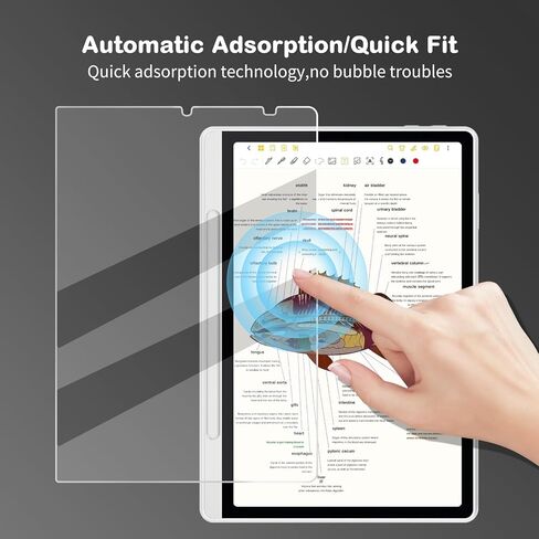واقي شاشة مضاد للتوهج لجهاز XPPen Magic Note Pad Tablet مقاس 10.95 بوصة (2025) | مضاد لبصمات الأصابع | مقاوم للخدش | ملمس الورق | فيلم ناعم نانو غير لامع من PET | عبوتان | (غير لامع) in Kuwait