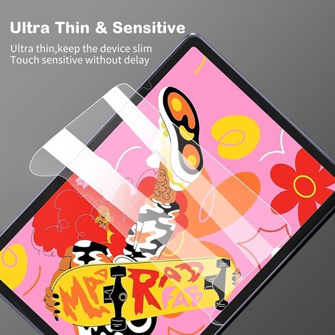 واقي شاشة مضاد للوهج لجهاز لوحي لوحة الرسم السحري XP-Pen مقاس 12.2 بوصة (عبوتان) مضاد لبصمات الأصابع، مضاد للخدش، ملمس ورق نانو غير لامع PET فيلم ناعم (غير لامع) in Kuwait