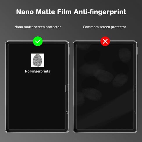واقي شاشة مضاد للوهج لجهاز لوحي لوحة الرسم السحري XP-Pen مقاس 12.2 بوصة (عبوتان) مضاد لبصمات الأصابع، مضاد للخدش، ملمس ورق نانو غير لامع PET فيلم ناعم (غير لامع) in Kuwait