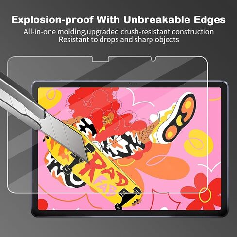 واقي شاشة مضاد للوهج لجهاز لوحي لوحة الرسم السحري XP-Pen مقاس 12.2 بوصة (عبوتان) مضاد لبصمات الأصابع، مضاد للخدش، ملمس ورق نانو غير لامع PET فيلم ناعم (غير لامع) in Kuwait