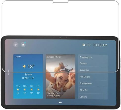 Screen Protector for Echo Show 11 11 inch Tempered Glass Protective Film 9H Hardness Ultra HD Anti-Fingerprint 2 Pack in Saudi Arabia