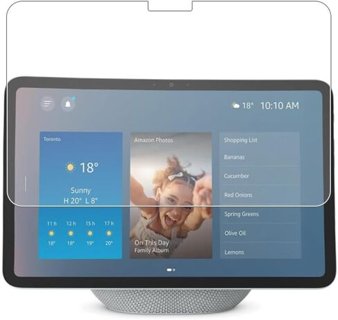 Screen Protector for Echo Show 11 11 inch Tempered Glass Protective Film 9H Hardness Ultra HD Anti-Fingerprint 2 Pack in Saudi Arabia