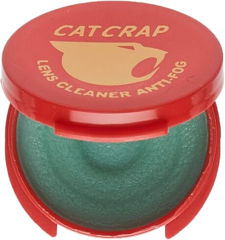 EK USA، Cat Crap، بلسم منظف العدسات المضاد للضباب، آمن على جميع العدسات والنظارات والنظارات وعدسات الكاميرا - 0.5 أونصة in Kuwait
