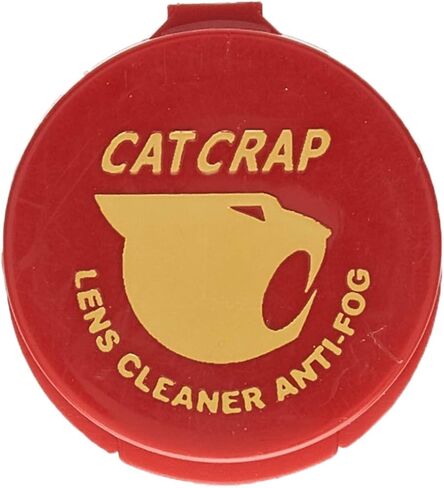 EK USA، Cat Crap، بلسم منظف العدسات المضاد للضباب، آمن على جميع العدسات والنظارات والنظارات وعدسات الكاميرا - 0.5 أونصة in Kuwait