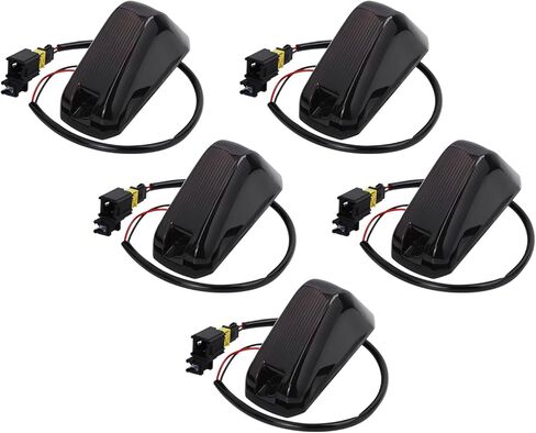 5PCS Cab Roof Top Marker Lights, Compatible with 2014-2023 Dodge Ram ProMaster 1500 2500 3500 Front Roof Running Lamps Amber Halogen Lamp, Replaces# 68232473AA, 68232473AB, 68232473AC, 68232473AD in Kuwait