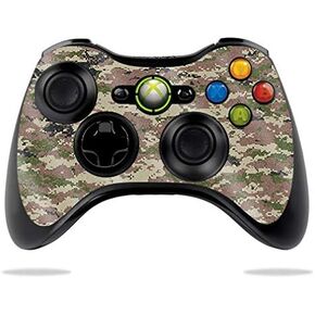 غلاف MightySkins اللامع لوحدة تحكم Microsoft Xbox 360 - Urban Camo | لمسة نهائية لامعة واقية ومتينة شديدة اللمعان | سهل التطبيق والإزالة وتغيير الأنماط | صنع في الولايات المتحدة الأمريكية in Kuwait