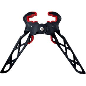 Archery Bow Stand Folding Compound Bow Stands Bow Jack Limbs Clamp Kickstand Ground Holder for Outdoor Hunting Shooting Accessories (Standard) in Kuwait