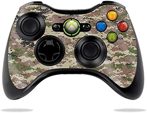غلاف MightySkins اللامع لوحدة تحكم Microsoft Xbox 360 - Urban Camo | لمسة نهائية لامعة واقية ومتينة شديدة اللمعان | سهل التطبيق والإزالة وتغيير الأنماط | صنع في الولايات المتحدة الأمريكية in Kuwait