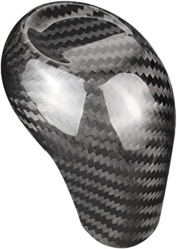 Compatible with Chevrolet/Chevy Gear Shift Knob Cover Trim Real Carbon Fiber for Camaro 2016-2024 Interior Accessories,Red in Saudi Arabia
