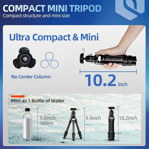 Fotopro Mini Carbon Fiber Tripod Bundle with Extension in Saudi Arabia