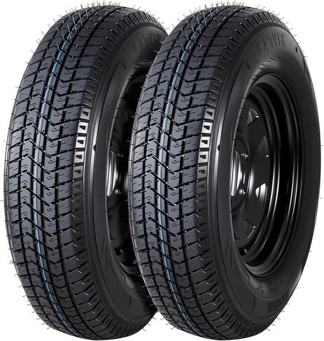 إطارات مقطورة 2 حزمة على إطارات وعجلات مقطورة RIM ST205/75D14 in Kuwait