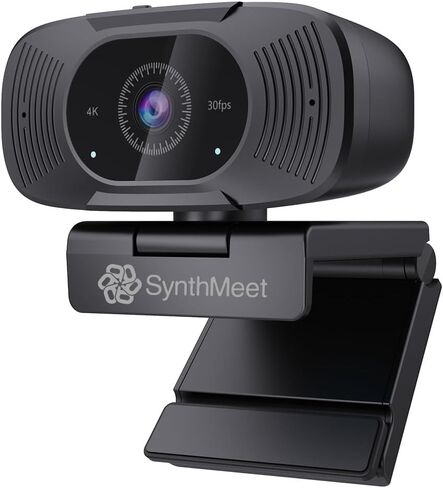 كاميرا ويب 2K Windows Hello، التعرف على الوجه Windows Hello، تصحيح تلقائي للضوء بكاميرا 2K، كاميرا ويب USB مع ميكروفون، مجال رؤية واسع، غطاء للخصوصية، يعمل مع Microsoft Teams، Zoom، Google Meet in Kuwait