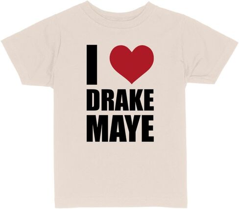 I Heart Drake Maye Toddler Kids T-Shirt in Saudi Arabia