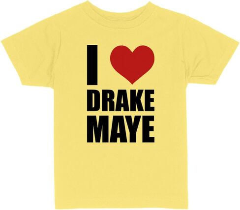 I Heart Drake Maye Toddler Kids T-Shirt in Saudi Arabia