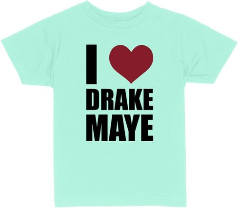 I Heart Drake Maye Toddler Kids T-Shirt in Saudi Arabia