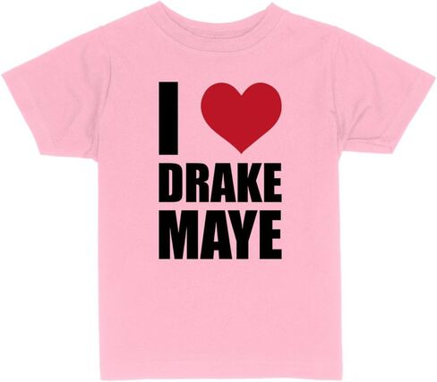 I Heart Drake Maye Toddler Kids T-Shirt in Saudi Arabia