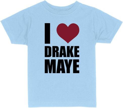 I Heart Drake Maye Toddler Kids T-Shirt in Saudi Arabia