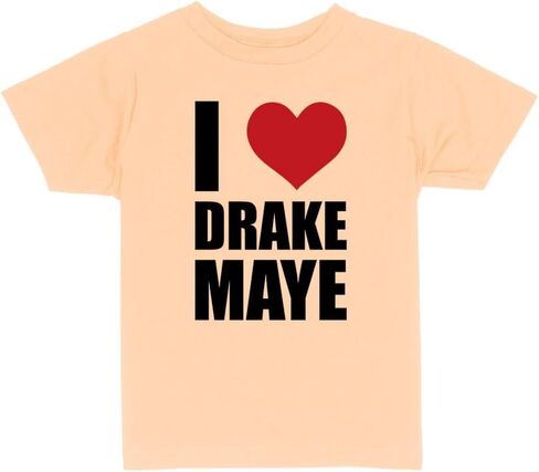 I Heart Drake Maye Toddler Kids T-Shirt in Saudi Arabia