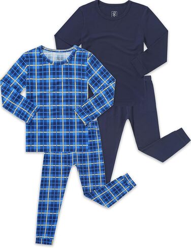 JunNeng Bamboo Viscose Pajamas for Toddler Boys, Baby Kids Soft Stretchy Pajamas Sets Sleeper in Saudi Arabia