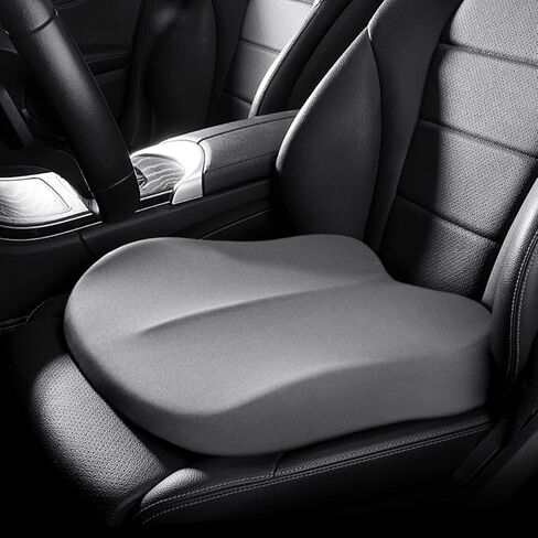 Car Seat Cushion for Toyota Corolla 2020 2021 2022 2023 2024, Portable Breathable Non Slip Memory Foam Seat Booster Improve Driving View Comfort Hip Pads,Black in Saudi Arabia
