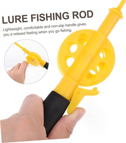 Winter Ice Fishing Rod Lightweight Boys and Girls Fishing Pole Supplies Bait Tool in Saudi Arabia