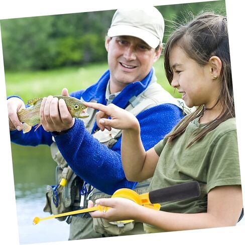 Winter Ice Fishing Rod Lightweight Boys and Girls Fishing Pole Supplies Bait Tool in Saudi Arabia