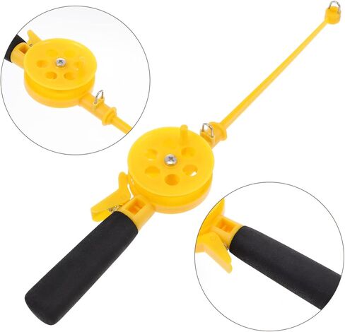 Winter Ice Fishing Rod Lightweight Boys and Girls Fishing Pole Supplies Bait Tool in Saudi Arabia