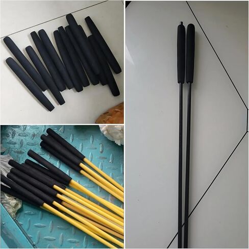 4 Pack Foam Grip Tubing 6 Inch Long Foam Handle Grips Aid Non Slip Sleeve Tubes Cover for Disabled and Elderly Fishing Rod Carbon Fiber Stick Utensils Scissor Tools Pens Arthritic Handicapped in Kuwait