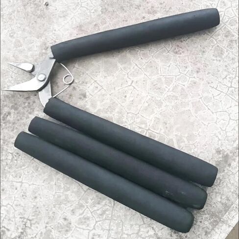 4 Pack Foam Grip Tubing 6 Inch Long Foam Handle Grips Aid Non Slip Sleeve Tubes Cover for Disabled and Elderly Fishing Rod Carbon Fiber Stick Utensils Scissor Tools Pens Arthritic Handicapped in Kuwait