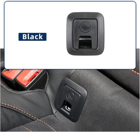 مشبك مقعد الطفل الخلفي ISOFIX غطاء مشبك أمان مقعد الطفل 3GD887187 3GD887233 for VW Magotan B8 2017-2025 (حامل) in Saudi Arabia