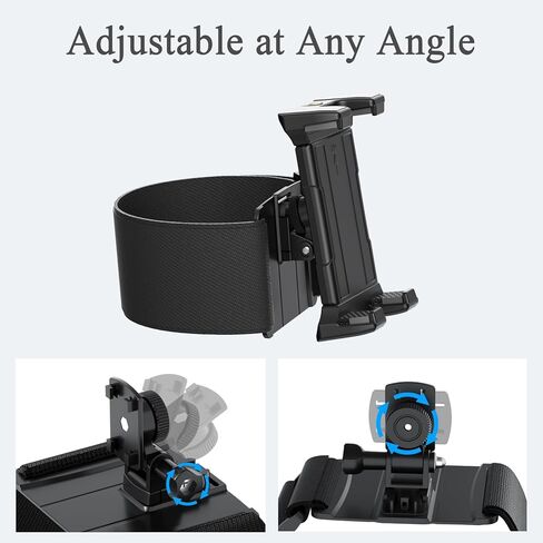 OHLPRO Tablet Pilot Kneeboard for iPad mini, 2025 for Men Women, 360° Rotation for 5-13" iPad Pro Air, Galaxy Tab and Phone, Pilots Accessories Aviation Holder Mount, Adjustable Tilt in Saudi Arabia