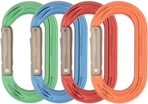 DMM Perfecto Straight Gate Carabiner - 4 Color Pack in Saudi Arabia