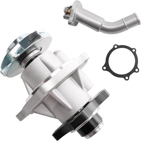 مجموعة ترموستات مضخة المياه متوافقة مع HS250H & Corolla & Highlander & Matrix & RAV4 & Solara 2.4L L4 Engnie & 2002-2009 Camry 2.4L L4 & 2007-2011 Camry 2.4 L4 محرك الغاز الكهربائي، استبدال # AW9414 in Kuwait