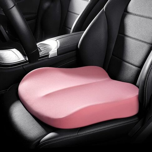 Car Seat Cushion for Toyota Corolla Cross XG10 Hybrid ZSG10 2022 2023 2024, Portable Breathable Non Slip Memory Foam Seat Booster Improve Driving View Comfort Hip Pads,Black in Saudi Arabia