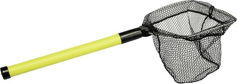 Ego Floating Bait Net, Great for Live Wells, Compact and Durable Plastic That Floats, Salt & Freshwater, Colors May Vary, Flexi Handle & 3/16 Mesh, 10-inch Yellow in Saudi Arabia