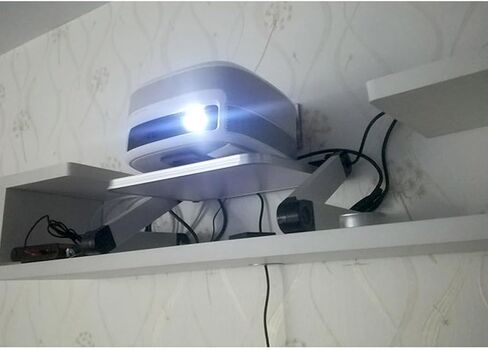 Speaker Stands Projector Bracket Desktop Folding Universal Adjustable Upward Cast 90 Degree Base Camera Stand (A,Small) in Saudi Arabia