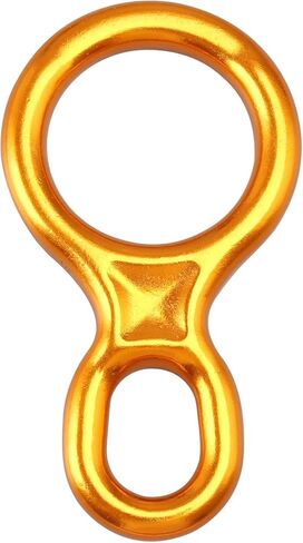 35KN جهاز الهبوط من قمم الجبال على شكل 8 حبل حلقي من قمم الجبال، جهاز أمان من سبائك المغنيسيوم والألومنيوم مع أذن منحنية، معدات الهبوط من قمم الجبال للأماكن الخارجية والتسلق والأرجوحة in Kuwait