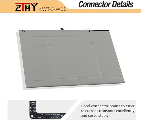 ZTHY WT-S-W11 Tablet Battery Replacement for Samsung Galaxy Tab A9+ A9 Plus 11" 11-inch Series SM-X210 SM-X215 SM-X216 SM-X218 SM-X218U SM-X218B SM-X216B SM-X216N SM-X210N SM-X210NA 1ICP3/80/107-2 in Saudi Arabia