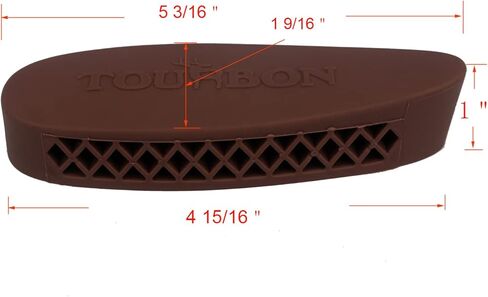 TOURBON Hunting Shooting Grind to Fit Recoil Pad (Pack of 2 Pieces) in Saudi Arabia