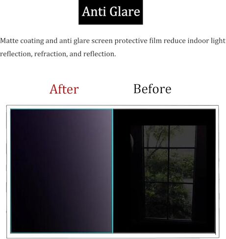 i-Tensodo Anti Blue Light Screen Protector for 27 Inch Digital Calendar Wall Touch Screen, Eye Protection UV Blocker Blue Light Anti Glare Film Filter, Anti Scratch in Saudi Arabia