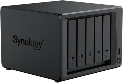 Synology DS1525+(2X 2.5GbE Ports, Ryzen V1500B, 8GB RAM) 5-Bay 20TB Bundle with 5X 4TB WD Red Plus HDDs in Saudi Arabia