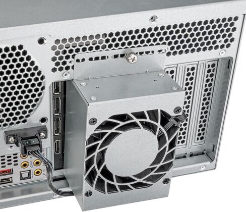 قفص مروحة خارجي بتقنية Silverstone RAC45-FC-801 لتبريد وحدة معالجة الرسومات، متوافق مع Silverstone WS380-E، وRM45-360، وRM600، وRM61-312. إس إس تي-RAC45-FC-801 in Saudi Arabia