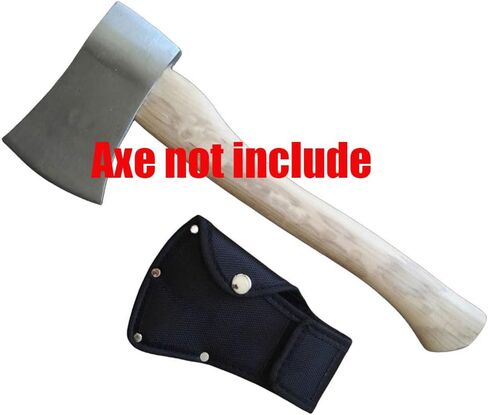 Hatchet Head Sheath Holster, Black Axe Sheath Cover with Snap Fit for Fiskars X7,Lexivon V14 Camping Hatchets, Husky 1.25 lb, Harbor Freight 1.25 lb,Cold Steel Throwers and More in Saudi Arabia