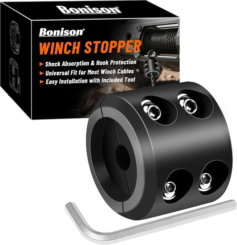 طقم حبل ونش الاصطناعية - 1/4 '× 50' مع قوة كسر 10000 رطل ، وشملت سدادة Winch Winch خفيفة الوزن و Winch Hook ، وتركيب سهل ، واستبدال ATV UTV Truck Winches in Kuwait