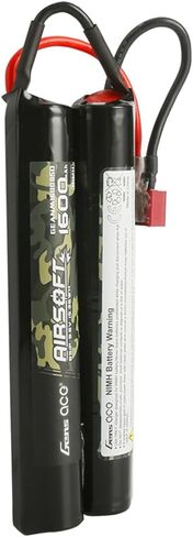 بطارية Gens ace 1600mAh 9.6V 8S1P Airsoft Nunchuck-Style NIMH مع قابس T in Saudi Arabia