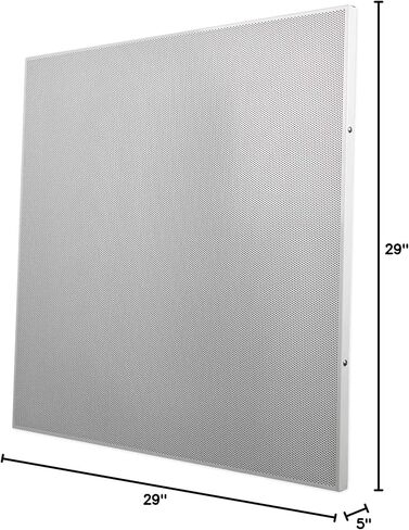 Rockville DCS8T 70V مكبر صوت بلاط سقف تجاري 2 × 2، متعدد الصنبور 1.5-10 وات، محرك 8 بوصة، 30 وات RMS 8 أوم، تشتت 105 درجة، للمكاتب والشركات in Saudi Arabia